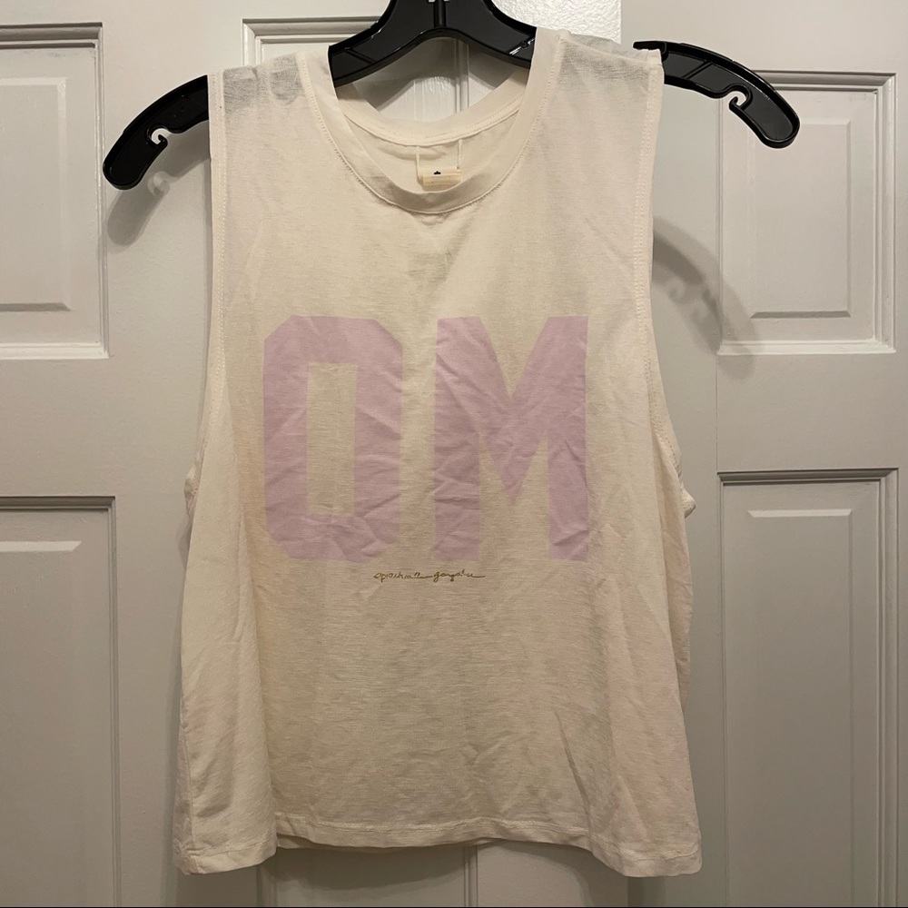 Spiritual Gangster OM cropped tank top